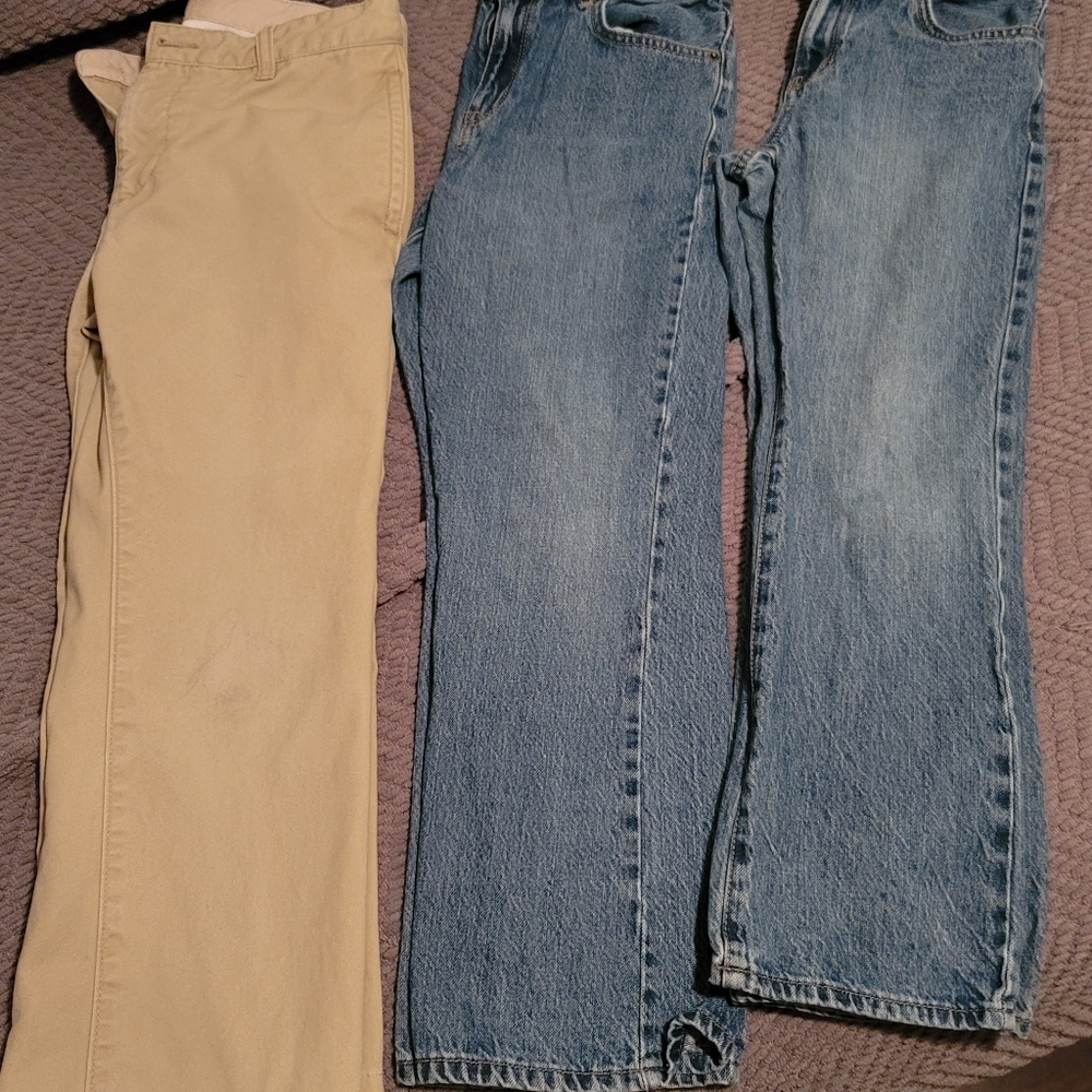 Boys jeans and shorts husky